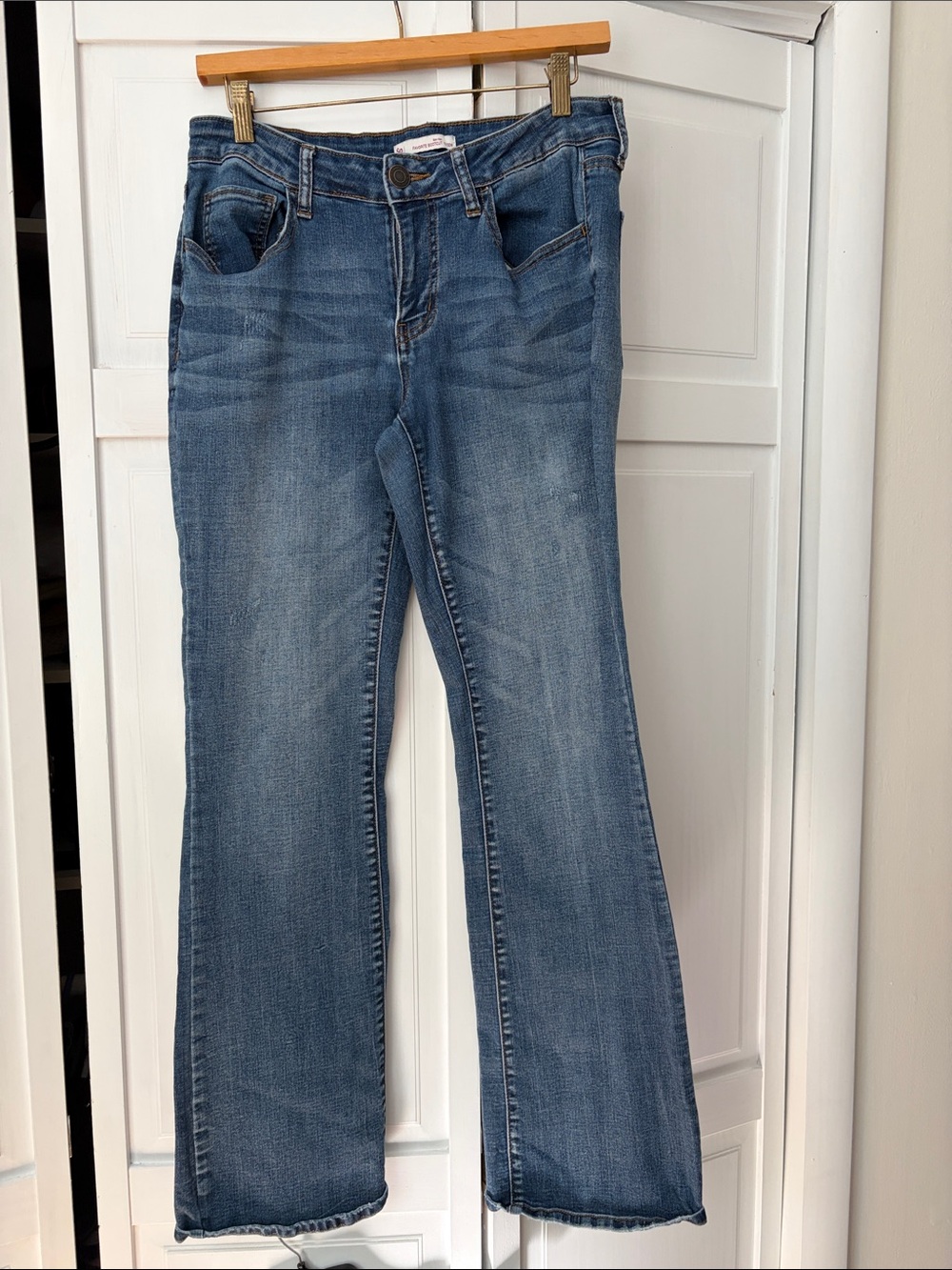 SO Women's Medium Blue Flare Jeans